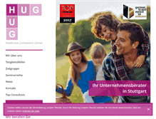 Tablet Screenshot of hug-beratung.de